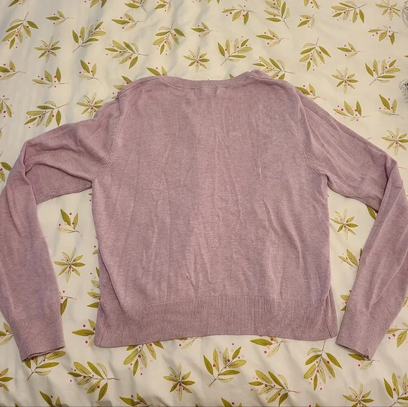 H&M Light Purple/Pink Women's Cardigan - Picture 3 of 6